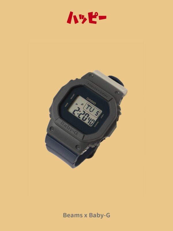 日本代購【Beams x BABY-G】訂製BGD-501手錶