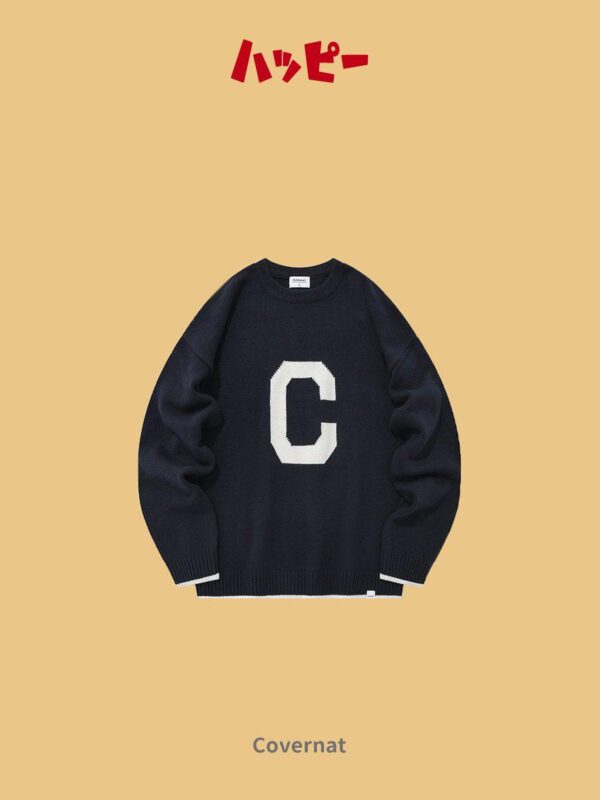 【Covernat】小羔羊C字Logo毛衣