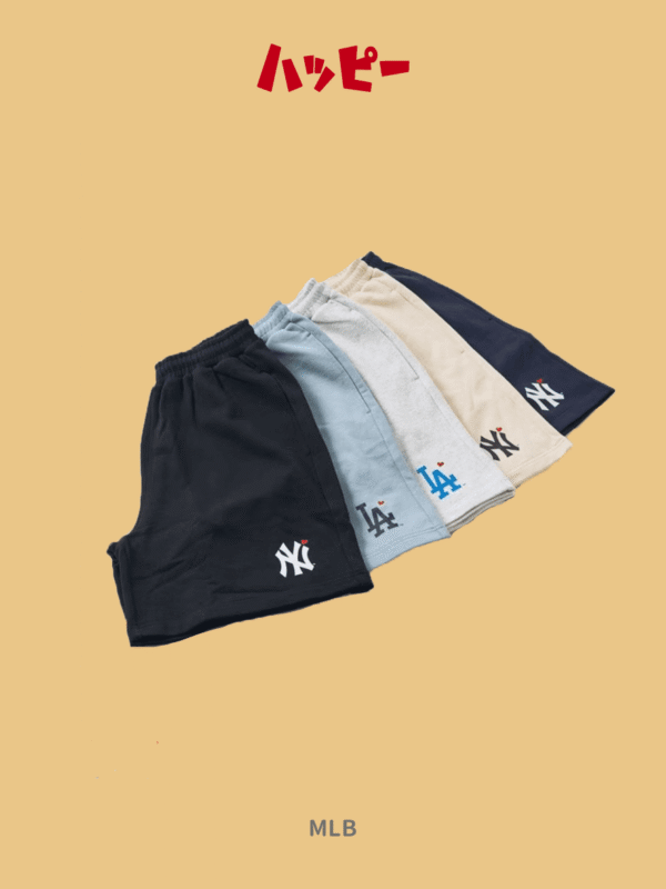 【MLB】夏日短褲 純棉短褲