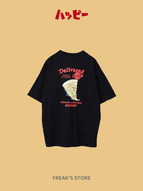 【FREAK'S STORE】玩具總動員PIZZA PLANET 三眼怪落肩短T